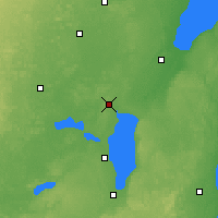 Nearby Forecast Locations - Appleton - Map