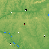 Nearby Forecast Locations - Mineral Point - Map