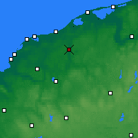 Nearby Forecast Locations - Słupsk - Map