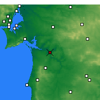 Nearby Forecast Locations - Alcácer do Sal - Map