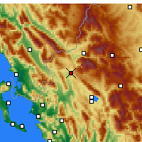 Nearby Forecast Locations - Kalpaki - Map