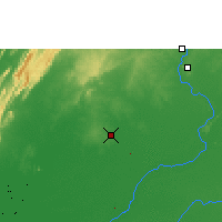 Nearby Forecast Locations - Poconé - Map