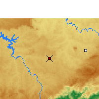 Nearby Forecast Locations - Itapetininga - Map