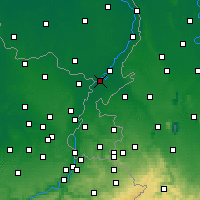 Nearby Forecast Locations - Maasbracht - Map