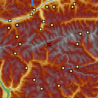 Nearby Forecast Locations - Ahrntal - Map