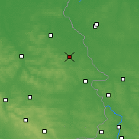 Nearby Forecast Locations - Stanisławów - Map