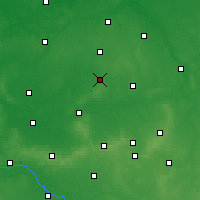 Nearby Forecast Locations - Krotoszyn - Map