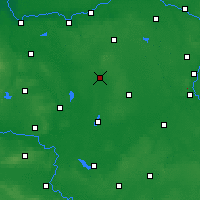 Nearby Forecast Locations - Nowy Tomyśl - Map