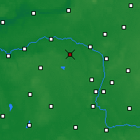 Nearby Forecast Locations - Szamotuły - Map