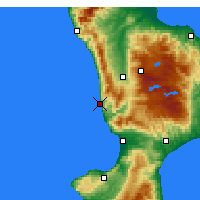 Nearby Forecast Locations - Amantea - Map