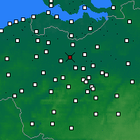 Nearby Forecast Locations - Lochristi - Map