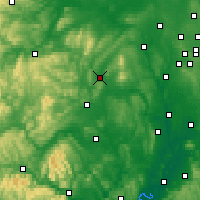 Nearby Forecast Locations - Ludlow - Map