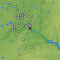 Nearby Forecast Locations - Inver Grove Heights - Map