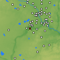 Nearby Forecast Locations - Shakopee - Map
