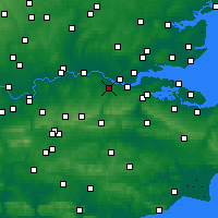 Nearby Forecast Locations - Dartford - Map