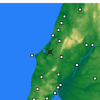 Nearby Forecast Locations - Caldas da Rainha - Map