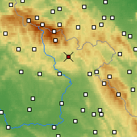 Nearby Forecast Locations - Trutnov - Map