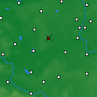 Nearby Forecast Locations - Grodzisk Wielkopolski - Map