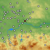 Nearby Forecast Locations - Libiąż - Map