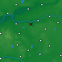 Nearby Forecast Locations - Międzychód - Map