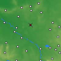 Nearby Forecast Locations - Namysłów - Map