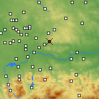 Nearby Forecast Locations - Trzebinia - Map