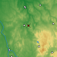 Nearby Forecast Locations - Saint-Fargeau - Map