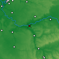 Nearby Forecast Locations - Montereau-Fault-Yonne - Map