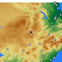Nearby Forecast Locations - Almansa - Map