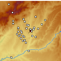 Nearby Forecast Locations - Coslada - Map