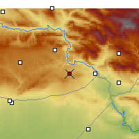 Nearby Forecast Locations - İdil - Map