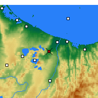 Nearby Forecast Locations - Kawerau - Map