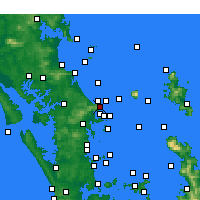 Nearby Forecast Locations - Leigh - Map