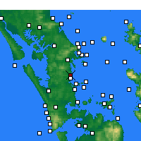 Nearby Forecast Locations - Waiwera - Map