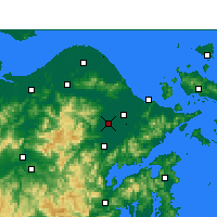 Nearby Forecast Locations - Ningbo - Map