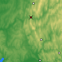Nearby Forecast Locations - Gubakha - Map