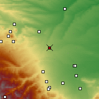 Nearby Forecast Locations - Novopavlovsk - Map