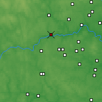Nearby Forecast Locations - Zvenigorod - Map