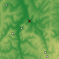 Nearby Forecast Locations - Tuymazy - Map