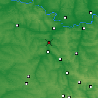 Nearby Forecast Locations - Kramatorsk - Map