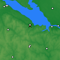 Nearby Forecast Locations - Chyhyryn - Map