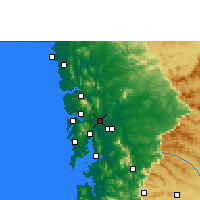 Nearby Forecast Locations - Bhiwandi - Map