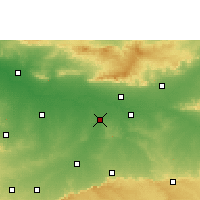 Nearby Forecast Locations - Jalgaon - Map