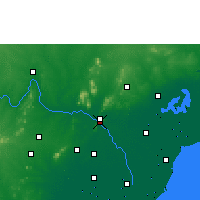 Nearby Forecast Locations - Vijayawada - Map