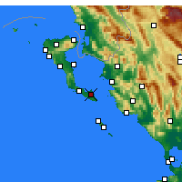Nearby Forecast Locations - Lefkimmi - Map