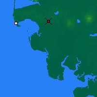 Nearby Forecast Locations - Chevak - Map