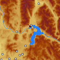 Nearby Forecast Locations - Sandpoint - Map