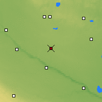 Nearby Forecast Locations - Olivia - Map