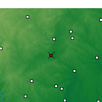 Nearby Forecast Locations - Sanford - Map