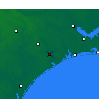 Nearby Forecast Locations - Jacksonville - Map